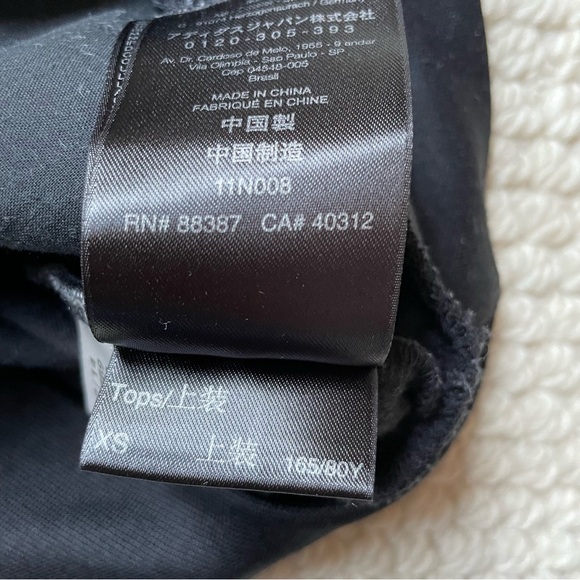 Y-3 x adidas black zip-front hoodie - Picture 15 of 16